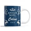 Mug - Coline - Christmas - Ceramic - Printed - 325 Ml - Dishwasher Safe