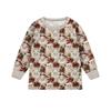 Children's Fashion Suit Skirt Round Neck Long Sleeve Top Pants