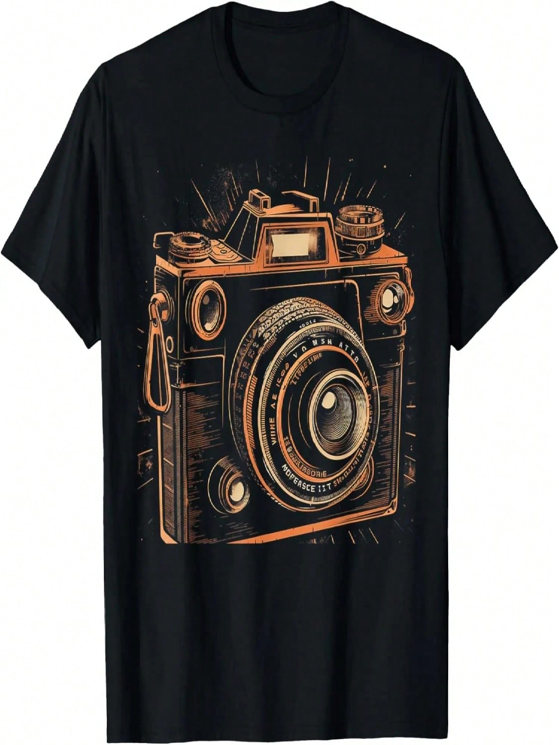 Retro Vintage Camera Photography Lover Photographer Gifts T-Shirt S