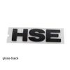 3D Premium HSE Letters for Sport England UK SUV Off Road car Engine Hood Fender trunk Tail Rear Decal Emblem Badge Sticker