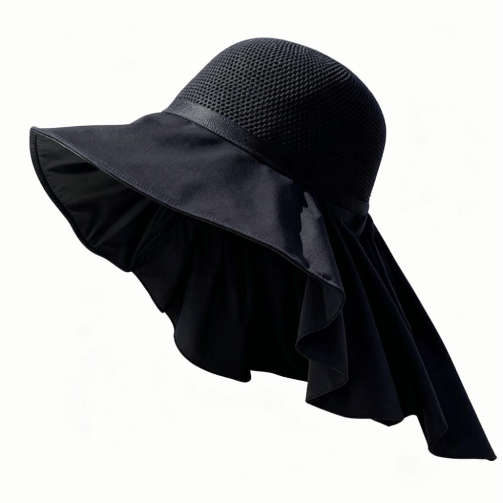 Korean Style Women Wide Brim Sun Hat Wide Brim Ladies' Sun Hat  Summer Outdoor Wear