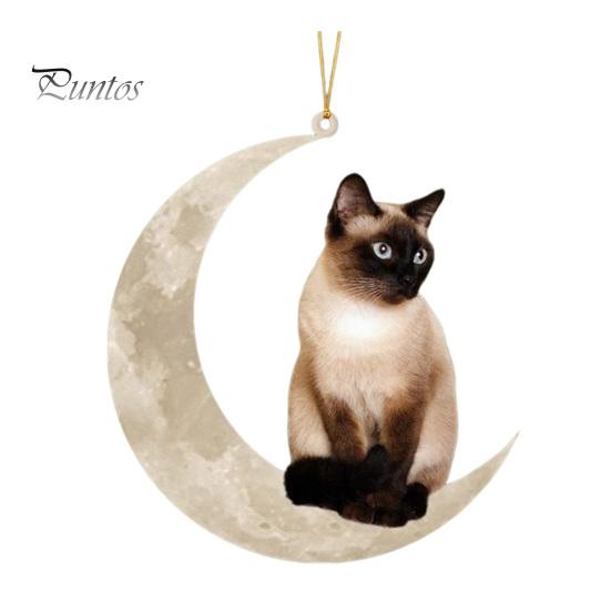 

Акриловая подвеска для собаки, рождественская елка, подвесное украшение для кошки и собаки, рождественское украшение для автомобиля, украшение каминной полки 1