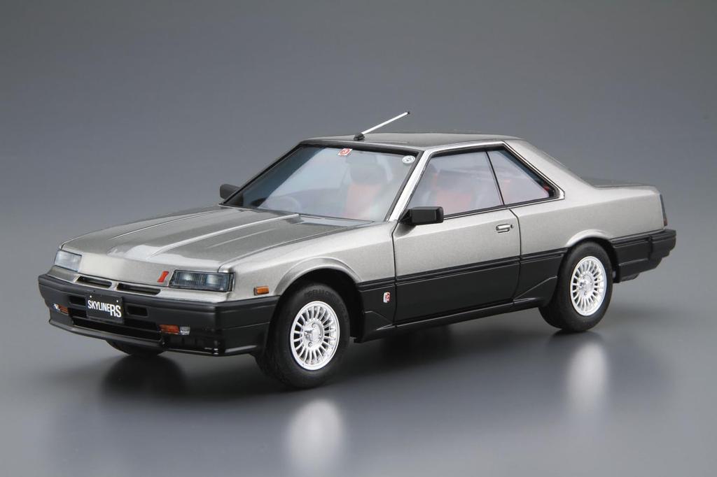 Aoshima Bunka Kyozai The Model Car Nissan DR30 Skyline HT2000 Turbo Intercooler Scale Plastic Model (AOSHIMA) RS/X '84 1/24