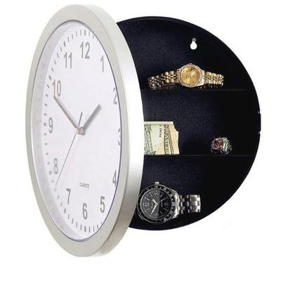 Chic Secret Storage Wall Clock Home Decroation Office Safe Money Stash Jewellery Stuff Container