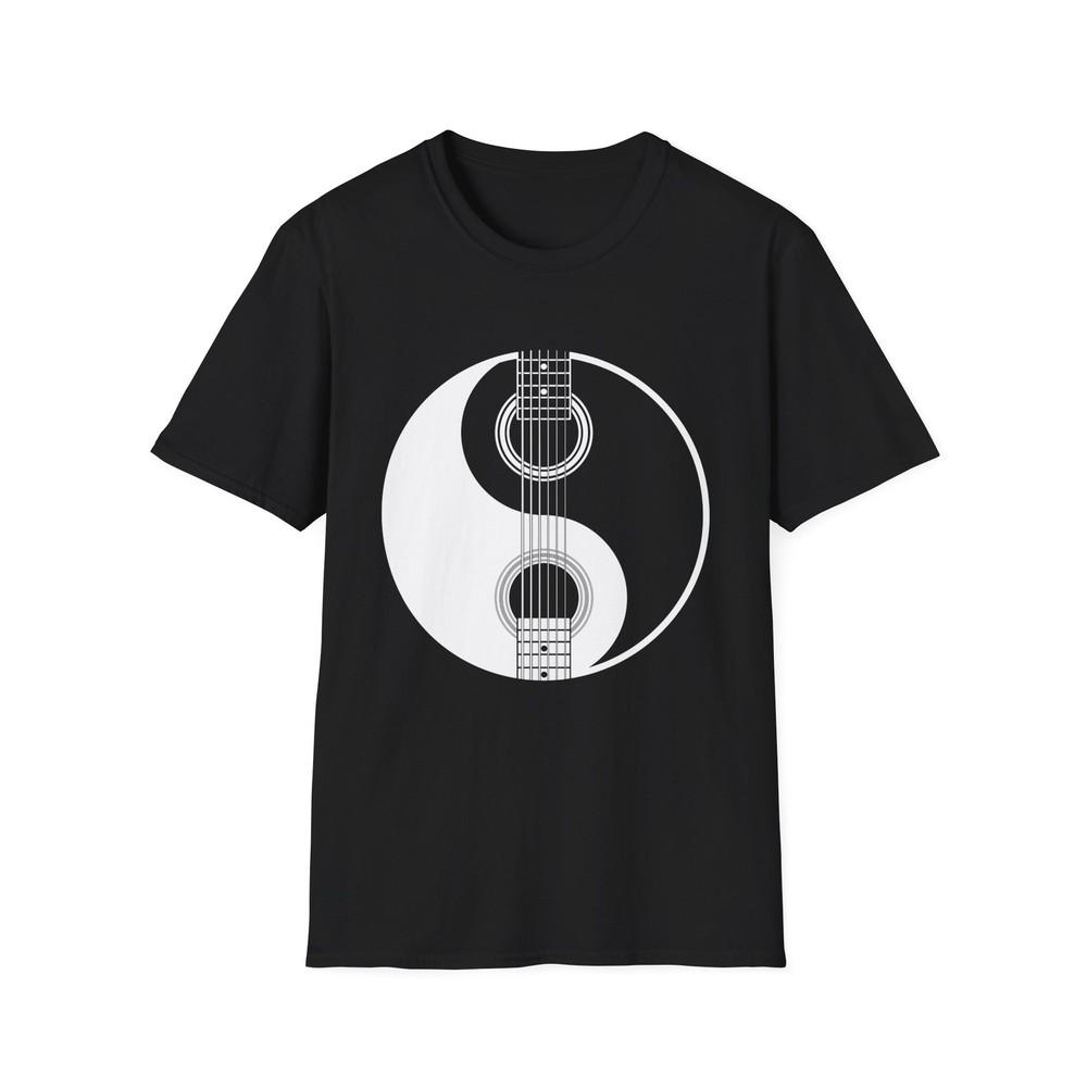 Guitar Shirt, Guitarist Shirt, Guitar Player Gift, Guitar Music, Yin Yang Symbol