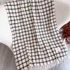 Winter Thick Warm Scarf Women Cashmere Shawl and Wraps Pashmina Plaid Neckerchief Bufanda Female Tassel Echarpe Poncho