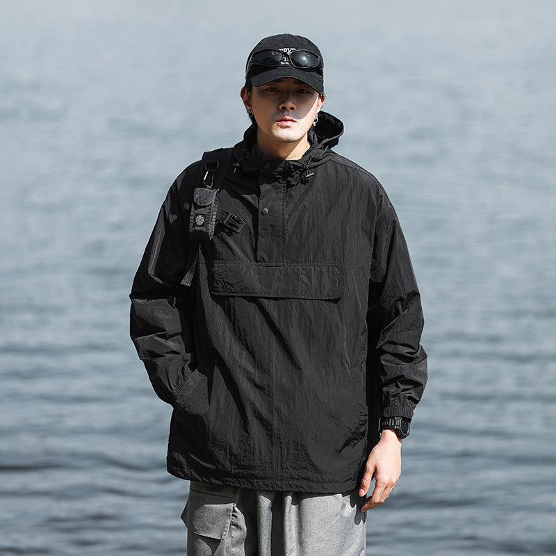 Ice Silk UV Protection Jacket - Unisex Summer Lightweight Sunproof Coat for Fishing & Outdoor Sports
