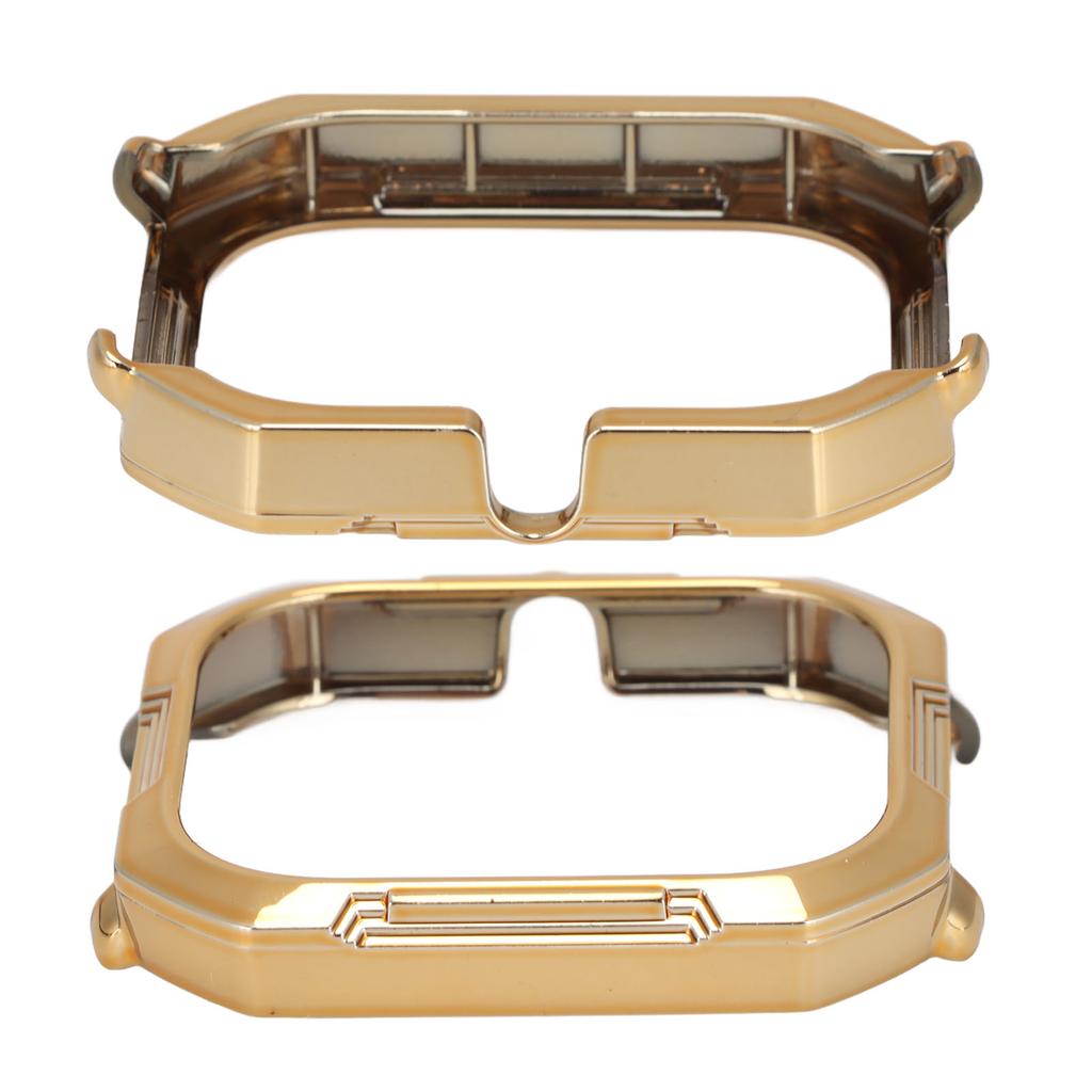 PC Bumper Case Cover for Huami Amazfit GTS Smart Watch Explore Edition Shockproof Case Protective CoverGold