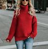 2026 Autumn/Winter Women's High Neck Knit Pullover Sweater