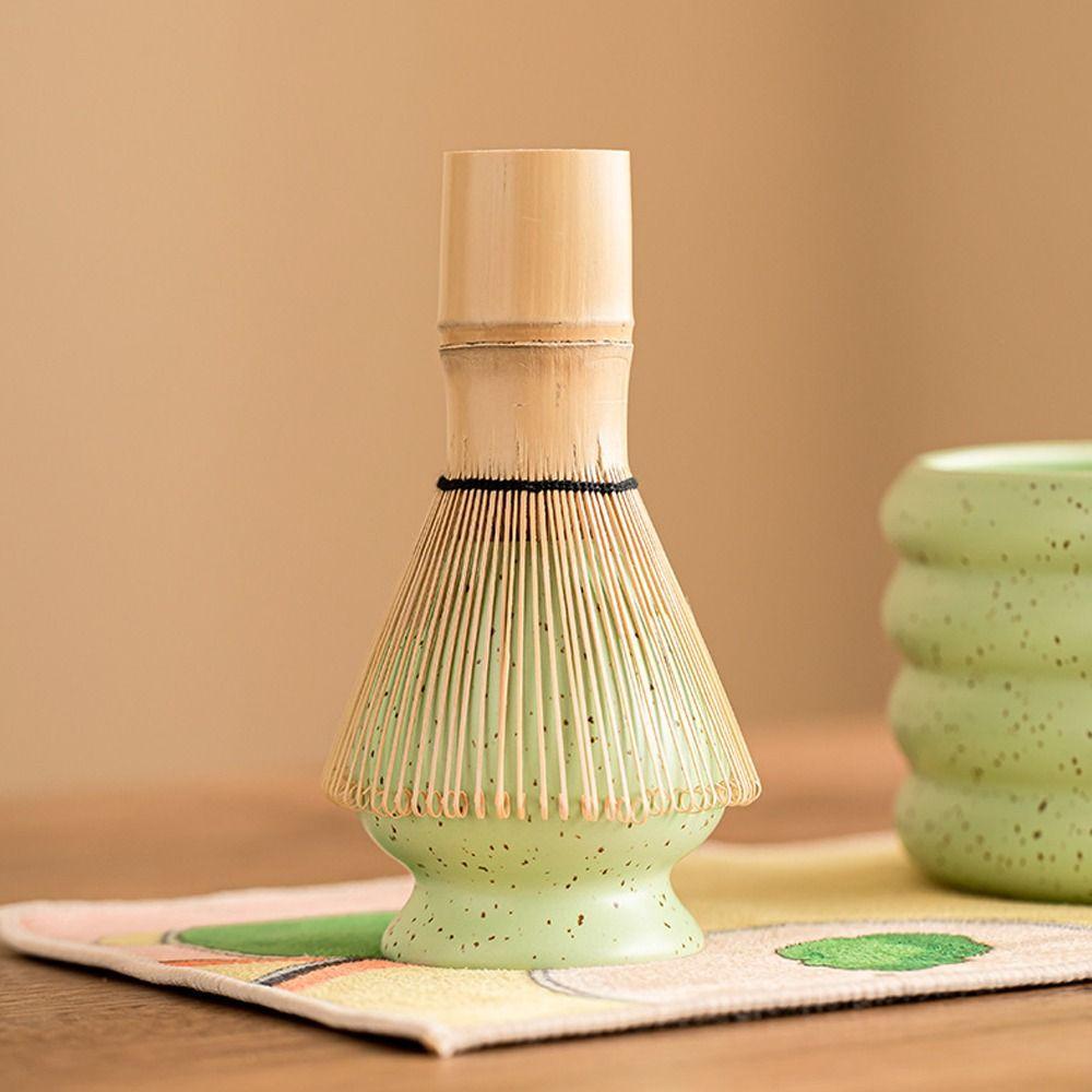 4PCS Food Grade Japanese Matcha Tea Set Doughnut Donut Matcha Stirring Brush  Stirring