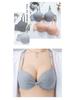 Women's Comfortable Cotton Push-Up Bra with Underwire and Adjustable Fit