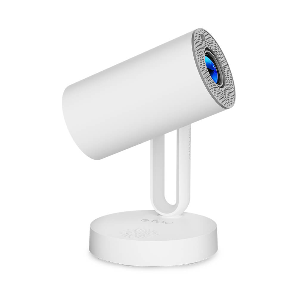 ETOE Starfish Plus Projector with Built-in Google TV, 140° Rotation, Automatic Screen Adjustment and Touch Night Light