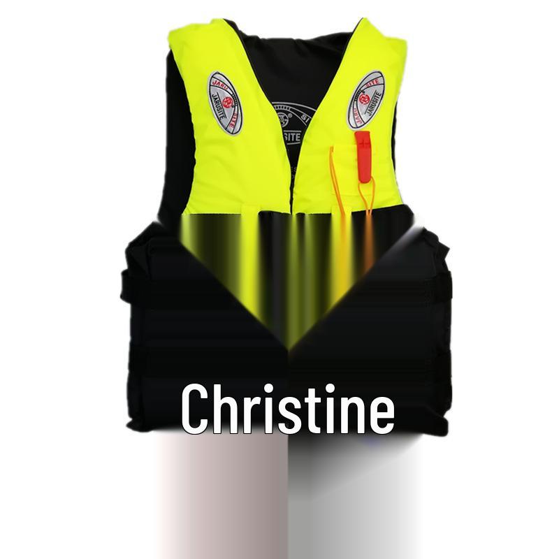 Přenosná dospělá vesta s výtlakem pro rybaření a plavání - Letní protipovodňová a záchranná vesta