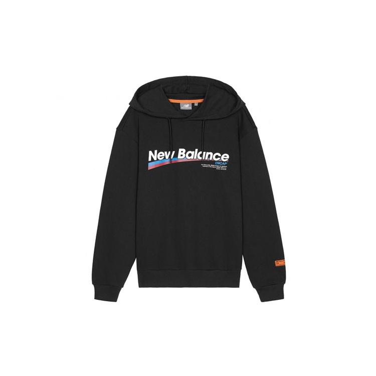 New Balance Alphabet Printing Casual Couple Style Black Unisex NCA34013-BK M