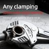 Heavy-Duty Industrial Crab Claw Wrench Self-Adjusting Ratchet Wide Jaw For Automotive Piping Manufacturing