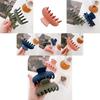 Chic Macaron Color Medium Hair Claw Clip Stylish Minimalist Hair Accessory For Women
