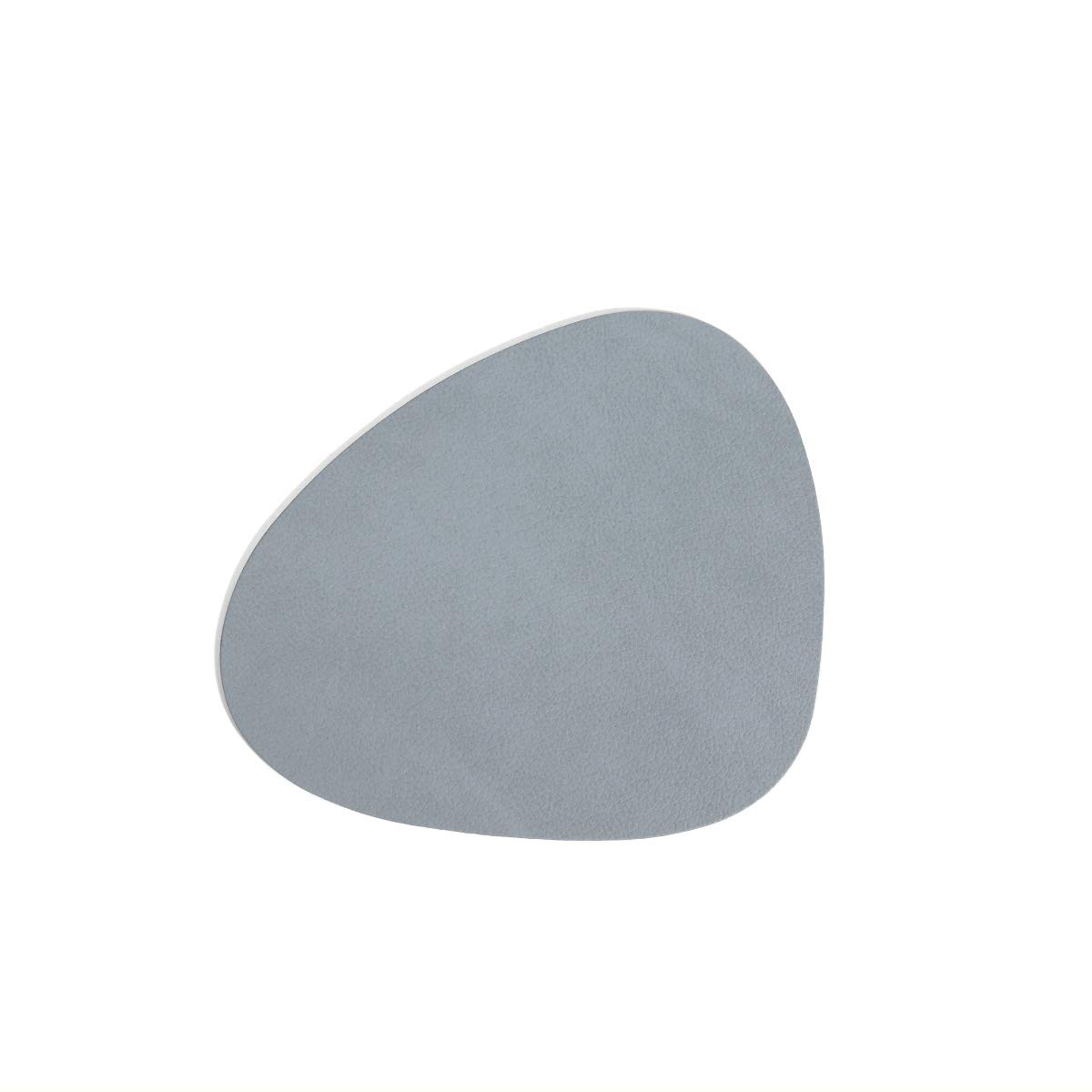 

LINDDNA Coaster Glass Mat Curve Double Nupo Light Grey Set Blue/Light 8-Piece 982169-CN