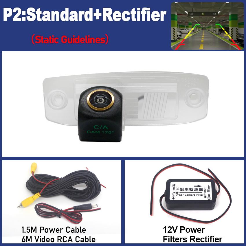 Rear View Camera For Hyundai Sonata 2007~2012 2008 2011 CCD Night Vision Rear View Camera / License Plat Camera High Quality