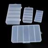 Transparent 5 Compartments Fishing Tackle Box Storage Case Fly Fishing Lure Spoon Hook Bait Case Boxes Fishing Accessories Tools
