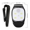 LED Klemmlampe 4 Beleuchtungsmodi Laufclip-Licht Sicherheitswarnung für Joggen Nachtspaziergänge zum Angeln Wandern USB Wiederaufladbar