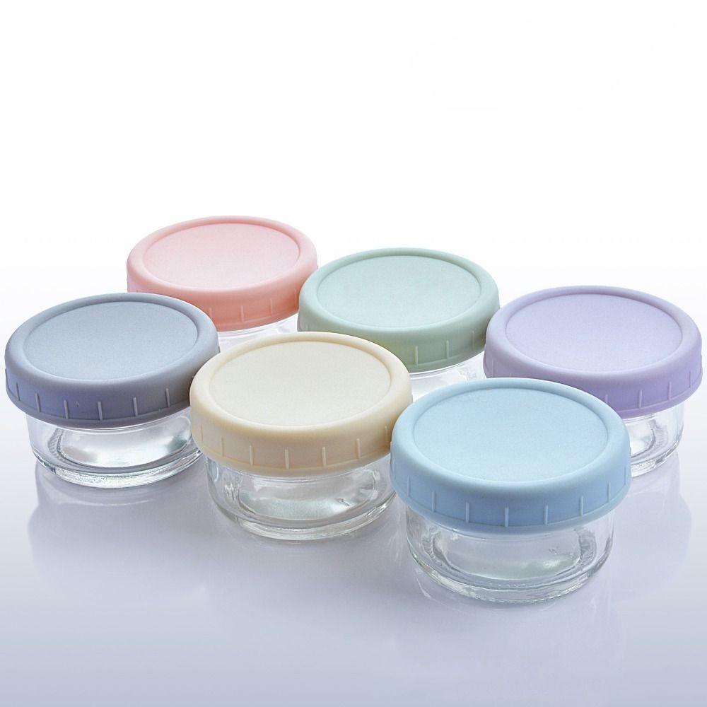 6pcs Glass Dipping Sauce Cup 70ml Salad Dressing Container Multipurpose Sauce Box  Condiment