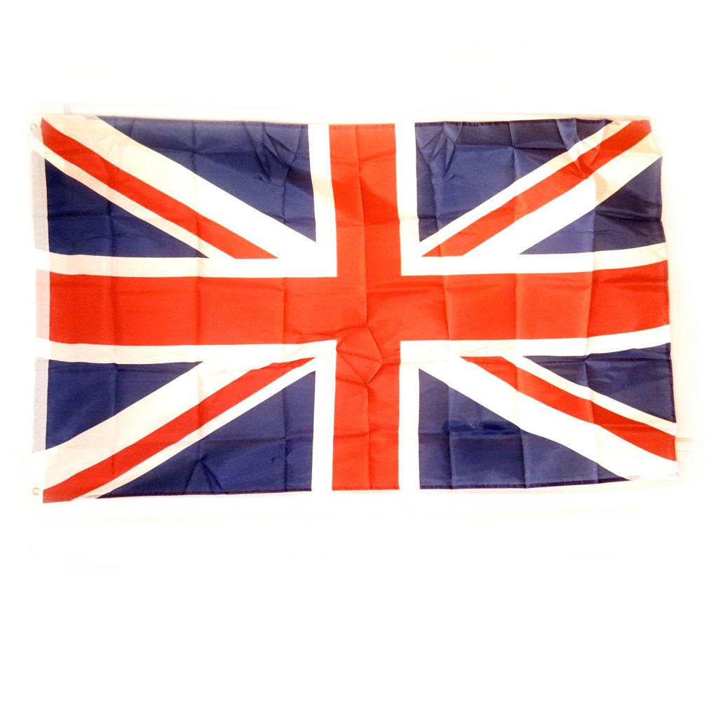 Les Trésors De Lily [L2254] - 'Great Britain' Flag Blue Red - 87x147 Cm