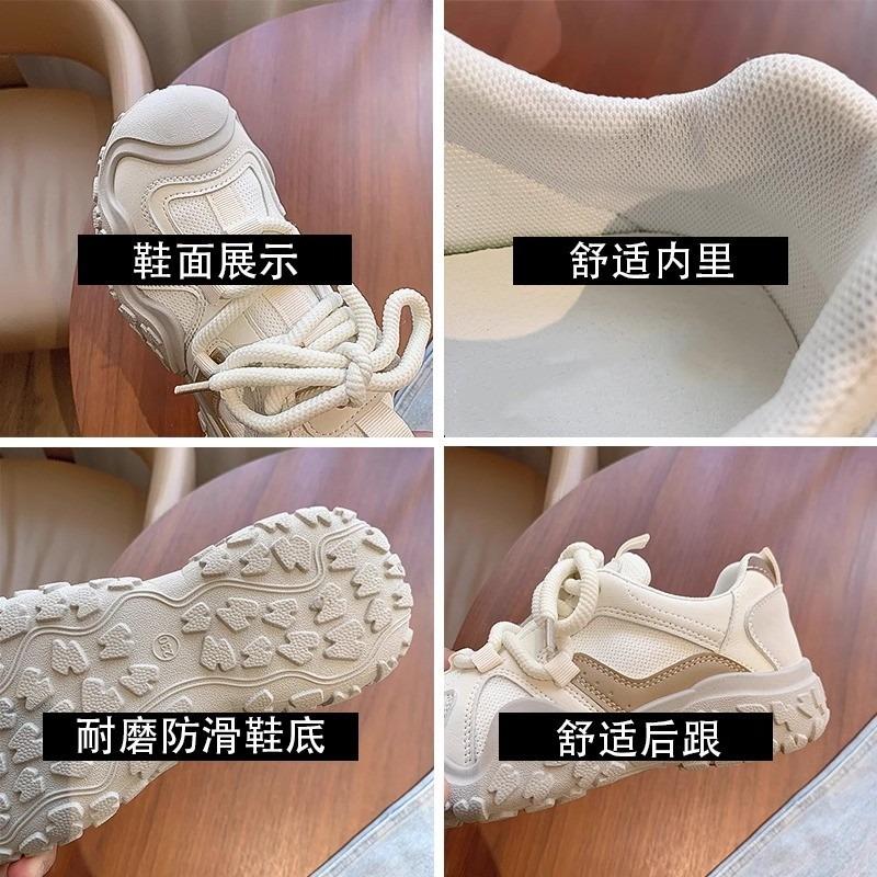 Sneakers women's shoes new spring and summer thick-soled versatile little white shoes soft-soled lightweight running casual shoes