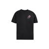 Converse Drop Shoulder Sleeve T Shirt Unisex Black 10024877-A02