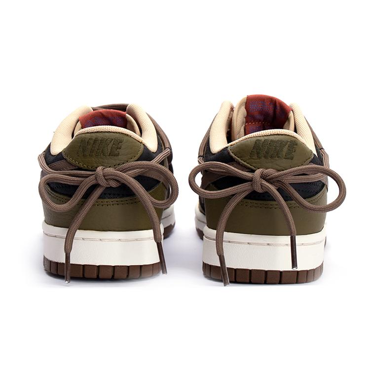 Nike Dunk Low top Skateboard Shoes Men's Olive Green DR9704-200(Team15-)