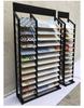 Aluminum Buckle Plate Display Rack for Tiles, Cabinet Doors, Stone Samples, Ceiling Panels, and Wood Flooring