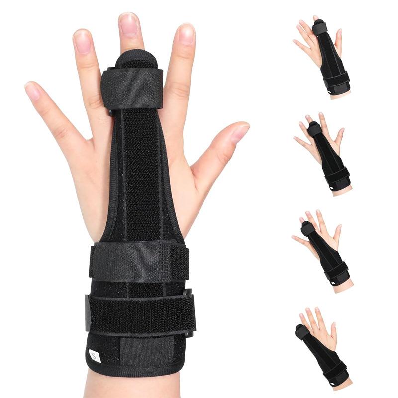 Sports Finger Guard Fixed Belt, Four-finger Wrist Guard Brace, Sweat-absorbing and Breathable Wrist Guard Finger Guard Fixed Belt, Hot-selling.