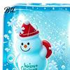 Hand Therapy Squeeze Balls Christmas Clear Cube Toy, Santa Claus Stress for Anxiety Relief Sensory Toys Reduction, Relaxation Ball Xmas Gift Toy