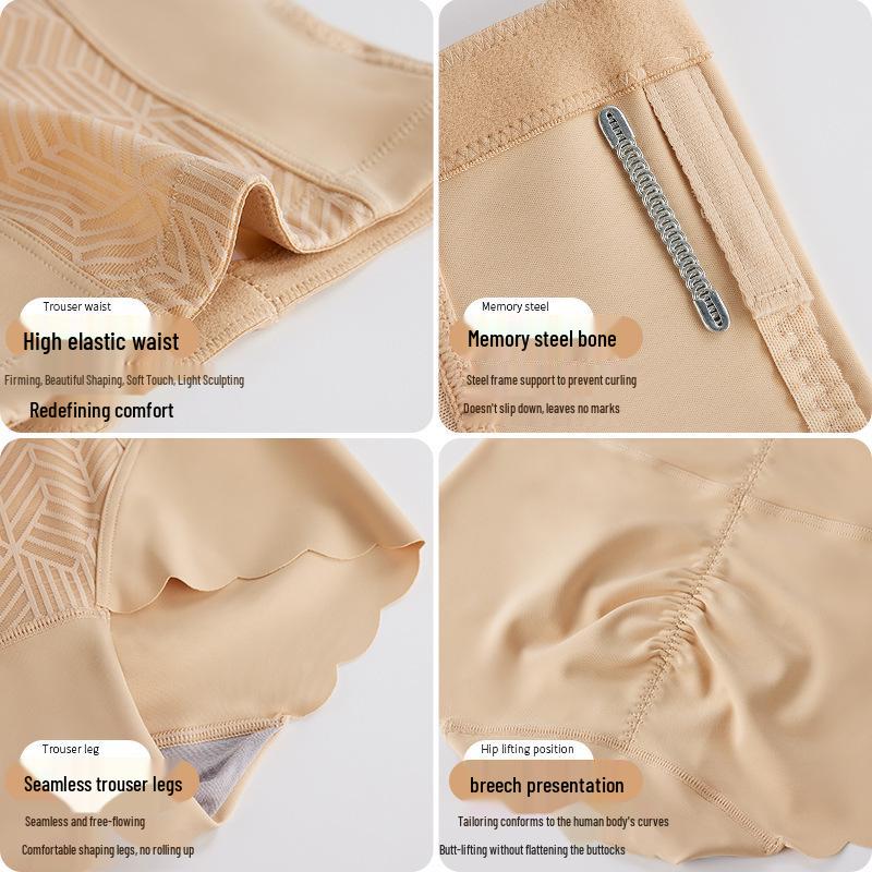 High-Waisted Seamless Tummy Control Shapewear for Women: Year-Round Belly Slimmer, Waist Cincher, Butt Lifter, Breathable Postpartum Body Shaper.