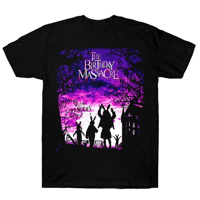 Walking With Strangers The Birthday Massacre Shirt Black Unisex S-5XL 1J0104 Unisex T-Shirt S