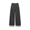 Women's Wide-Leg Cotton Denim Jeans