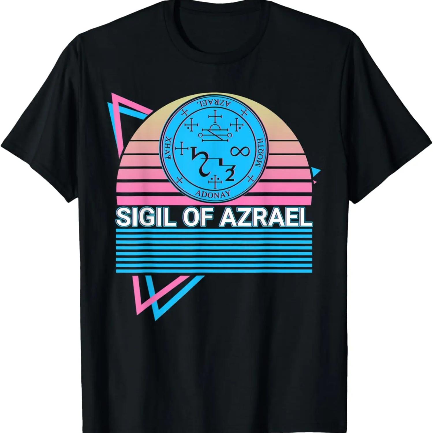 

Азраил Сигил Ангел Смерти Ретро Футболка XXXXXL чёрный