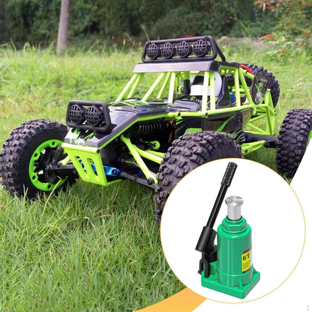 1/8 1/10 RC Crawler Hydrauliczny Podnośnik Jack Akcesoria Kolekcjonerskie Trwałość Symulacja