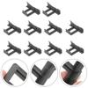 10Pcs Solar Panel Drainage Clips Solar Water Drain Diversion Clip Photovoltaic Mud Removal Clip For Cleaning Solar Panels