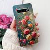 Per Samsung Galaxy S10+ S10 S10e Elegante Custodia per Telefono con Motivo Floreale e Farfalle Per Samsung S10e S10 Plus S 10 4G Custodie Morbide in Silicone TPU