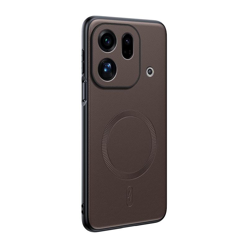 For Oppo Find X9S Pro Case Magnetic Leather Shield Cover For Oppo Find X9S Pro Anti-Fingerprint Non-Slip PC+TPU