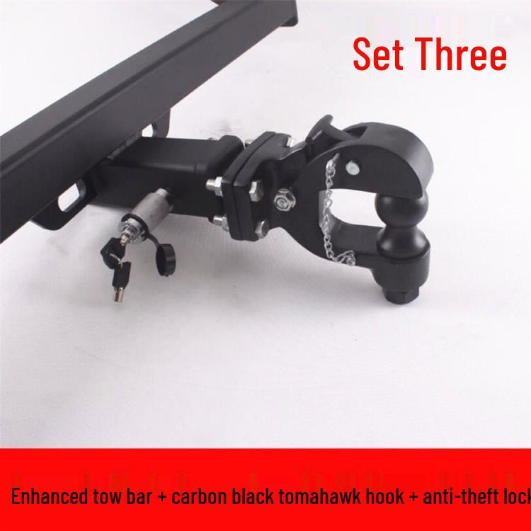 Toyota FJ Cruiser Modified Rear Trailer Hitch & Tow Hook Bracket