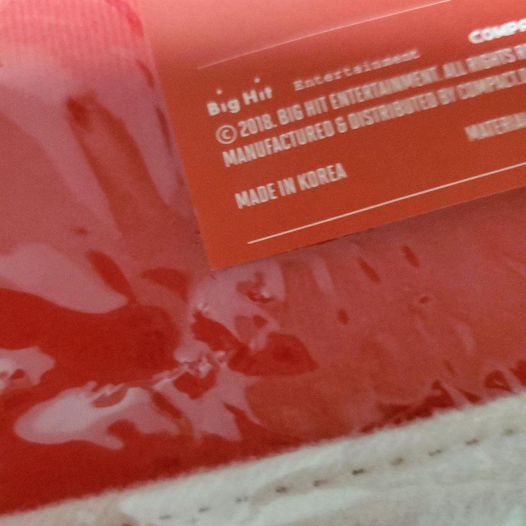 [USED] BTS Official LOVE YOURSELF 2018 Blanket