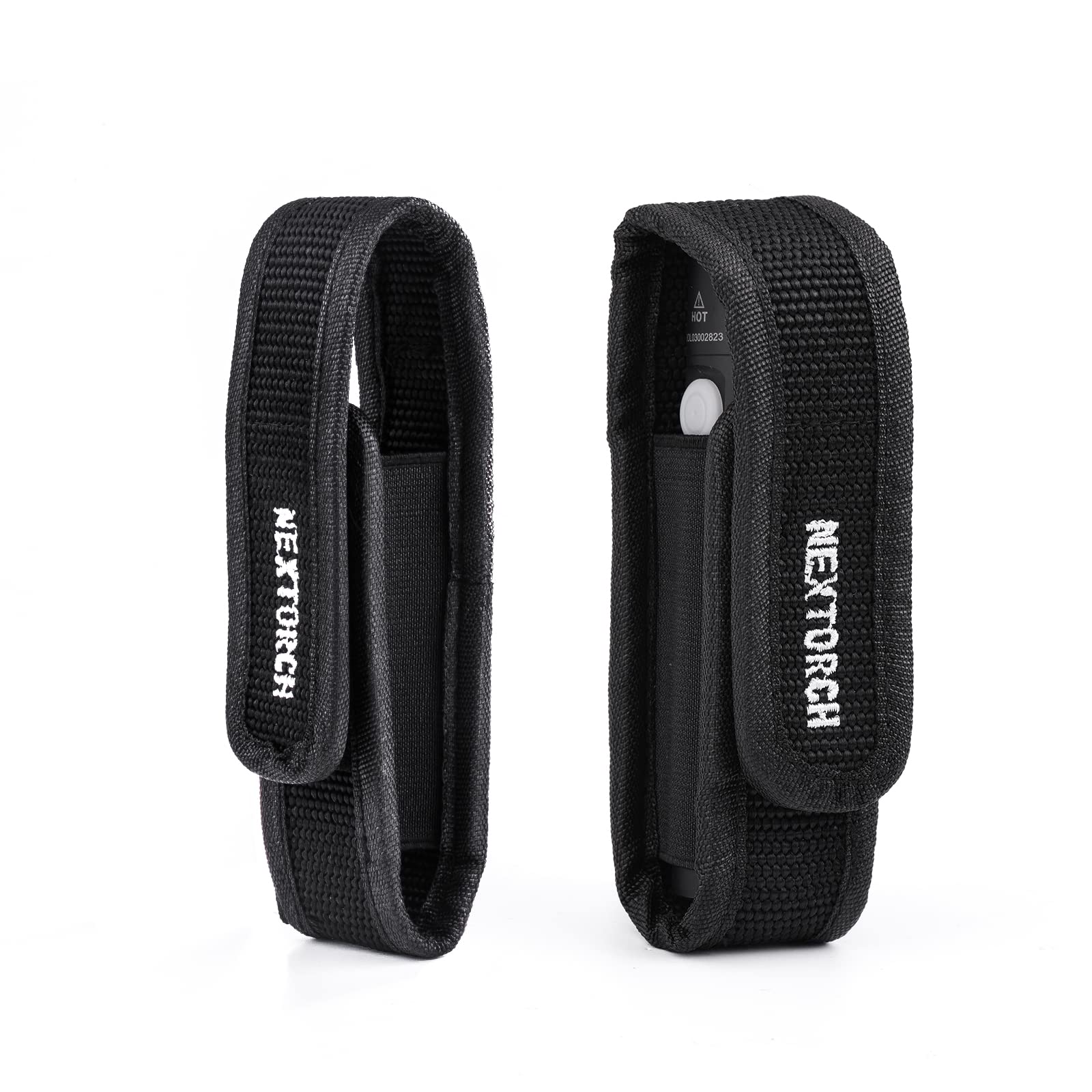 

NEXTORCH Flashlight Pouch of Light Easy to Mountain Climbing flashlights up to in Black [Set 2] Nylon, Elastic, Durable, Small, Pouch, Carry, Outdoor, чёрный