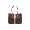 Heidi All Over Print Logo Leather Tote Bag Women Tote Brown 30T2GH6T3B227
