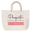 Rope Handle Beach Bag Plasterer On Vacation Beach Summer Vacation Birthday Christmas Gift | Large Transport Bag & Sport