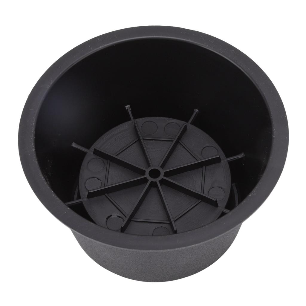 6Pcs Furniture Risers Round Plastic Furniture Lift Riser for Bed Table Couch Black 2.8in