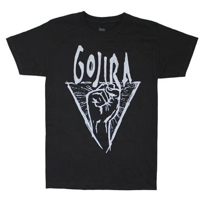 Herr Gojira Power Fist T-shirt X-Large Svart