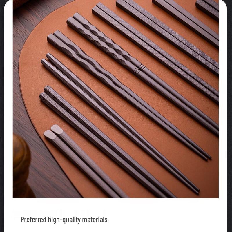 Shuangjunma Chinese Alloy Chopsticks