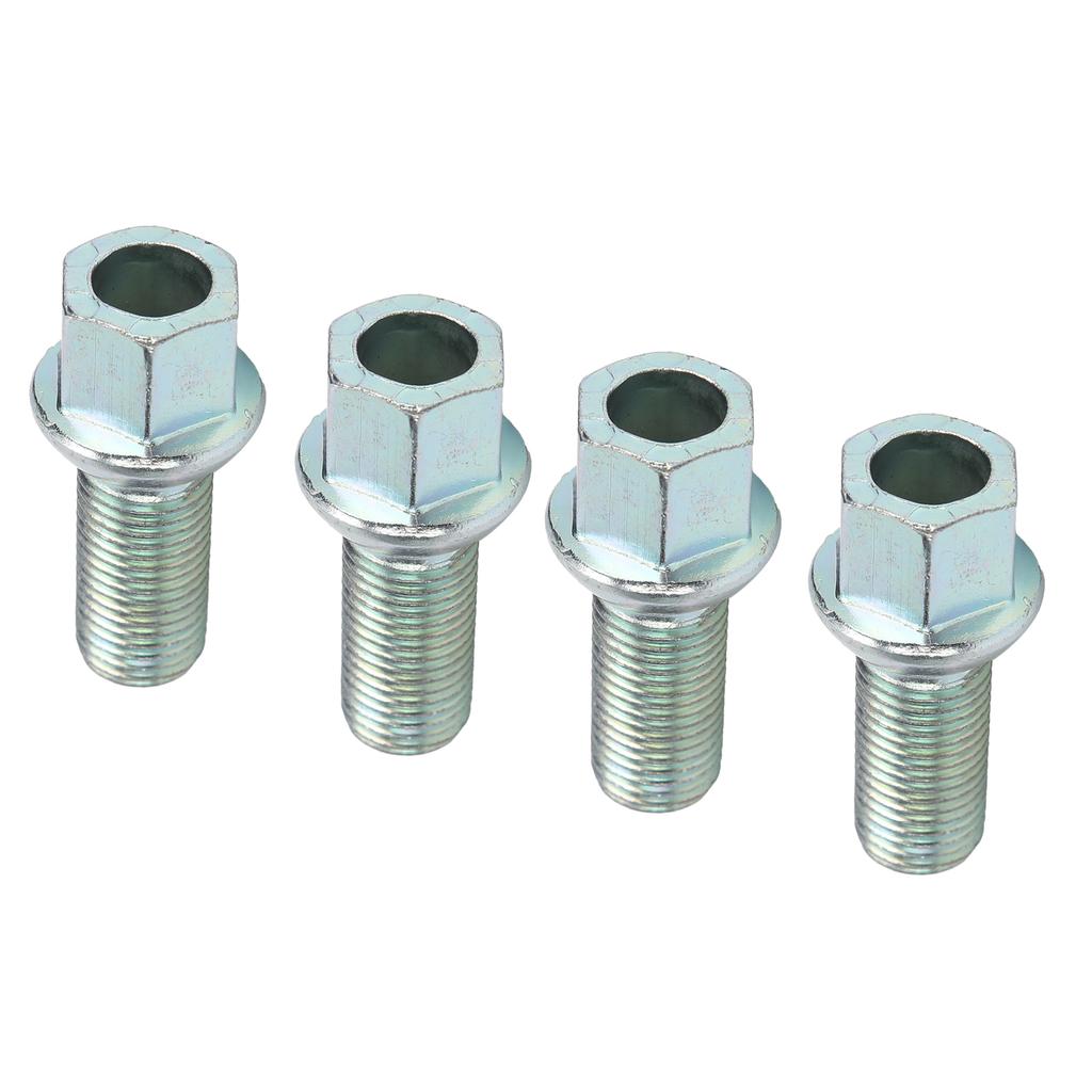 4pcs Wheel Lug Bolts Screws M14x1.5 Thread Accessories Fit for A3/A4L/A5/A6/A8 Q3/Q5