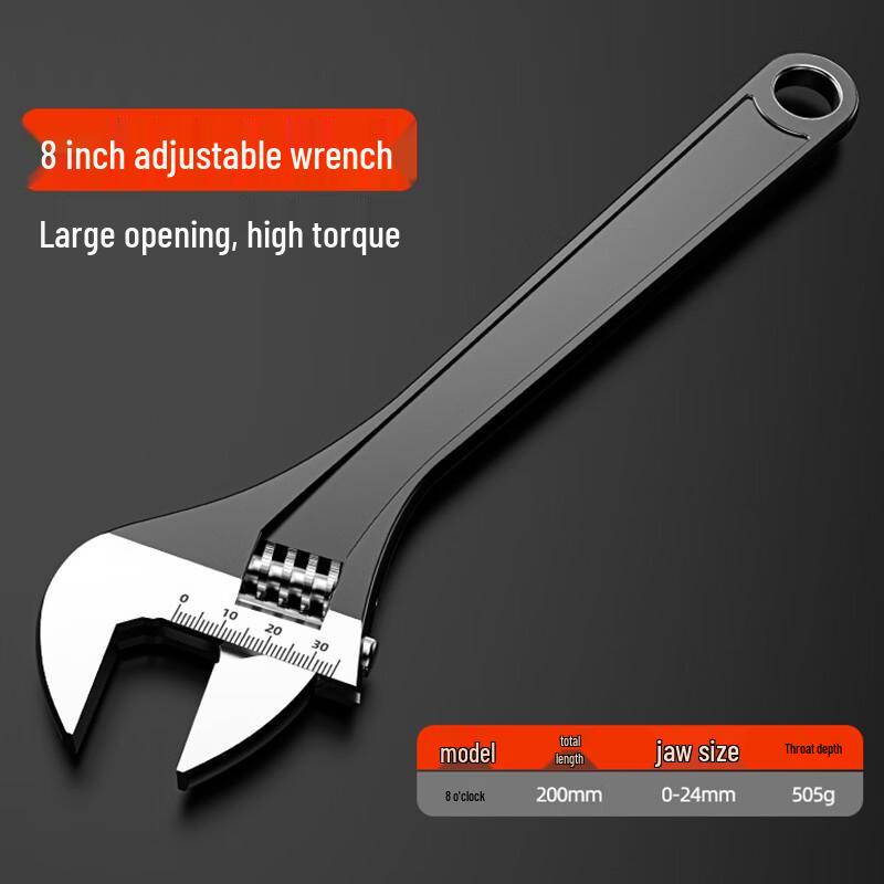 Songge 8-inch American Style Adjustable Wrench